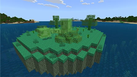 Earth slime island